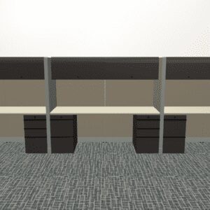 64"H Touchdown Stations