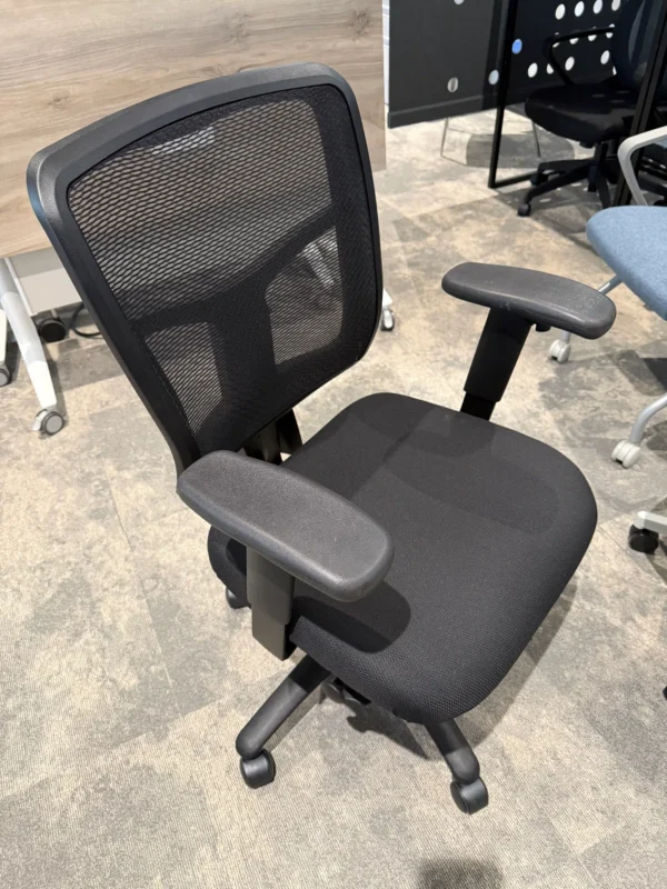 Worksimpli Worksimpli 2 Chairs - Mid Back Mesh Chair - Boomerang Office Furniture
